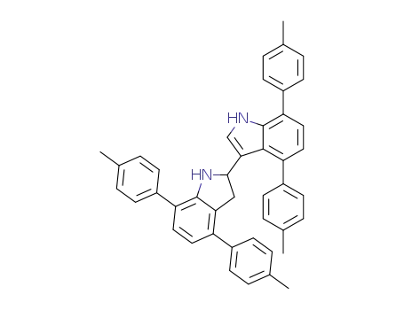 2-(4,7-di-p-tolylindol-3-yl)-4,7-di-p-tolylindoline
