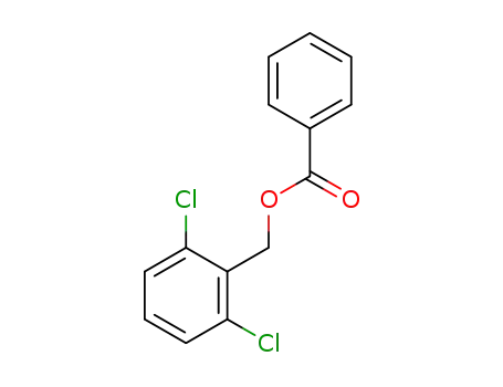 Molecular Structure of 694525-13-8 (2,6-dichlorobenzyl benzoate)