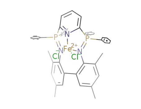 [(2,6-bis(P,P-diphenyl-N-mesityl-iminophosphoranyl)pyridine)(FeCl<sub>2</sub>)]