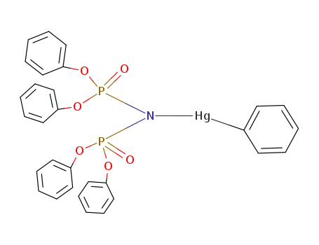 N-phenylmercury-N,N-bis(phosphoric diphenylester)imide