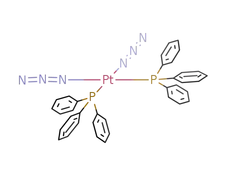 Pt(N<sub>3</sub>)2(P(C<sub>6</sub>H<sub>5</sub>)3)2