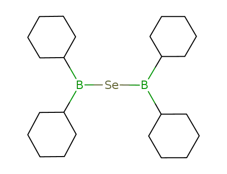 Molecular Structure of 55462-47-0 (bis(dicyclohexylboryl)selenane)