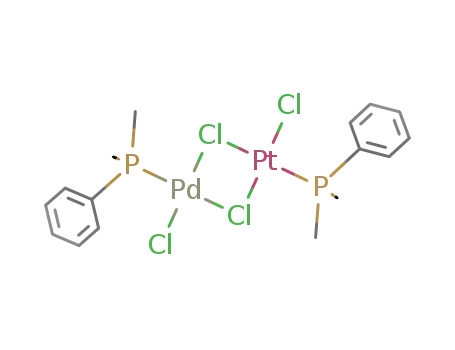 {(PPhMe2)ClPd(μ-Cl)2PtCl(PPhMe2)}