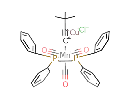 [MnCuCl(C<sub>2</sub>C(CH<sub>3</sub>)3)(CO)3((CH<sub>2</sub>P(C<sub>6</sub>H<sub>5</sub>)2)2)]