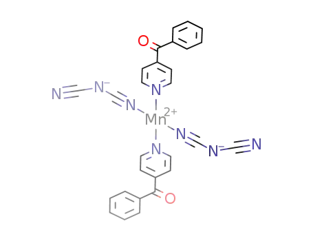 [Mn(4-benzoylpyridine)2(N(CN)2)2]n
