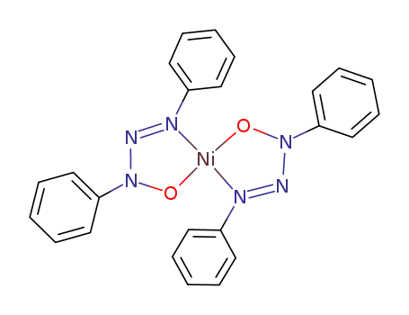 Molecular Structure of 20678-62-0 ({Ni(C<sub>12</sub>H<sub>10</sub>N<sub>3</sub>O)2})