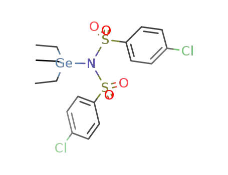 Benzenesulfonamide,
4-chloro-N-[(4-chlorophenyl)sulfonyl]-N-(triethylgermyl)-