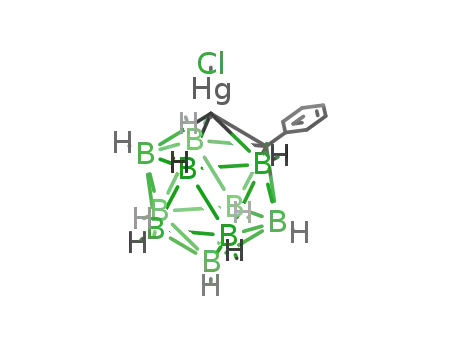 1-(HgCl)-2-(C<sub>6</sub>H<sub>5</sub>)-1.2-C<sub>2</sub>B<sub>10</sub>H<sub>10</sub>