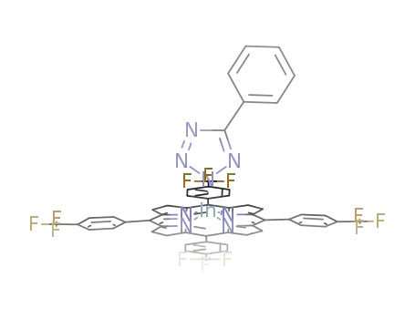 (C<sub>48</sub>H<sub>24</sub>N<sub>4</sub>F<sub>12</sub>)In{N<sub>4</sub>C(C<sub>6</sub>H<sub>5</sub>)}