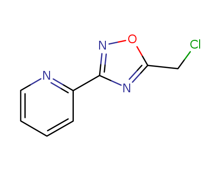 2-[5-(Chloromethyl)-1,2,4-oxadiazol-3-yl]pyridine  CAS NO.90002-06-5