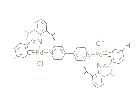 [Pr(C6H4CH=NC6H3-2,6-iPr2)Cl]2(μ-4,4'-bipyridine)