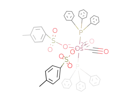 [Os(CH<sub>3</sub>C<sub>6</sub>H<sub>4</sub>SO<sub>3</sub>)2(CO)2(P(C<sub>6</sub>H<sub>5</sub>)3)2]