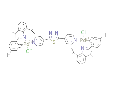 [Pr(C6H4CH=NC6H3-2,6-iPr2)Cl]2(μ-bpt)