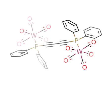 {W(CO)5}2((C<sub>6</sub>H<sub>5</sub>)2PC<sub>4</sub>P(C<sub>6</sub>H<sub>5</sub>)2)