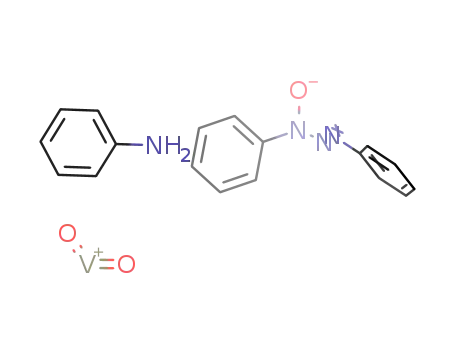 dioxo (3-hydroxo 1,3-diphenyl triazene-<sup>(1)</sup>) aniline vanadium (V)