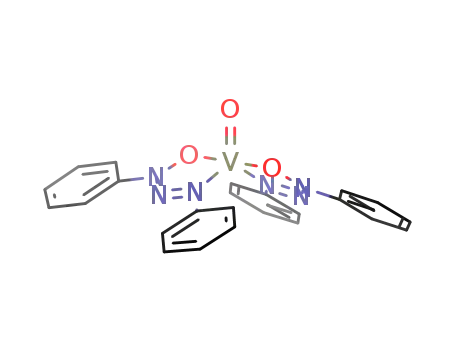oxo bis-(3-hydroxo 1,3-diphenyl triazene-<sup>(1)</sup>) vanadium (IV)