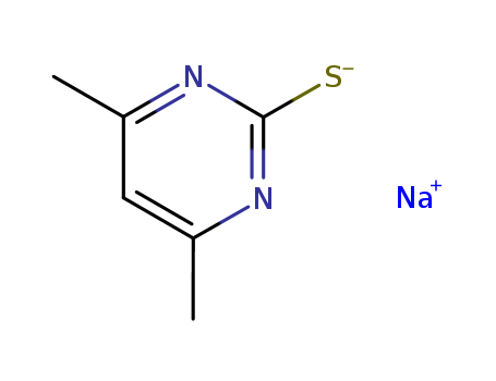 2-MERCAPTO-4,6-DIMETHYLPYRIMIDINE SODIUM SALT