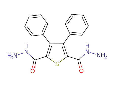 3,4-diphenylthiophene-2,5-diacid dihydrazide