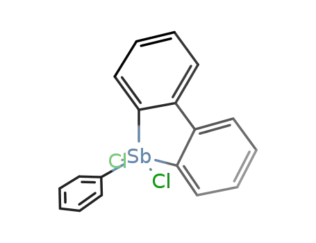 (biphenyl-2,2'-diyl)phenylantimony(V) dichloride