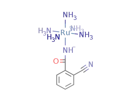 [Ru(NH<sub>3</sub>)5(NHC(O)-bz-2-CN)]<sup>(2+)</sup>