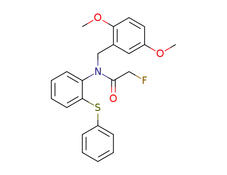 C<sub>23</sub>H<sub>22</sub>FNO<sub>3</sub>S