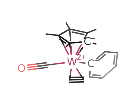 C<sub>5</sub>(CH<sub>3</sub>)5W(CO)(C<sub>2</sub>H<sub>2</sub>)C<sub>6</sub>H<sub>5</sub>