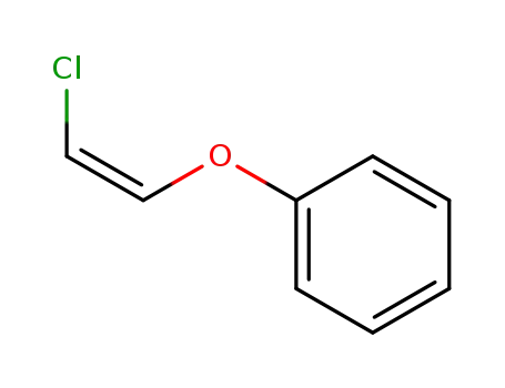 Molecular Structure of 1850-00-6 (Benzene, [(2-chloroethenyl)oxy]-, (Z)-)