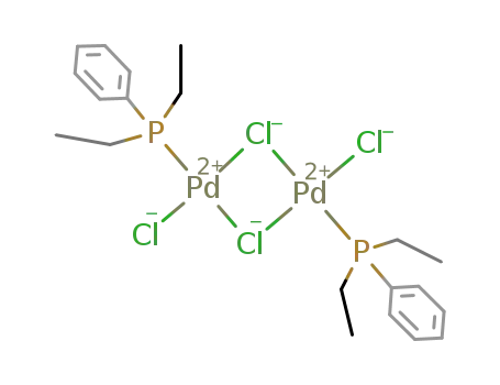 sym-trans-[Pd<sub>2</sub>Cl<sub>4</sub>(PEt<sub>2</sub>Ph)2]