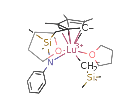[Lu(η5-C5Me4CH2SiMe2NPh-κN)(CH2SiMe3)(THF)2]