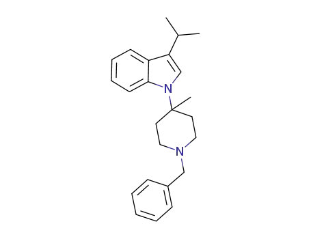 1-(1-benzyl-4-methylpiperidin-4-yl)-3-(1-methylethyl)-1H-indole