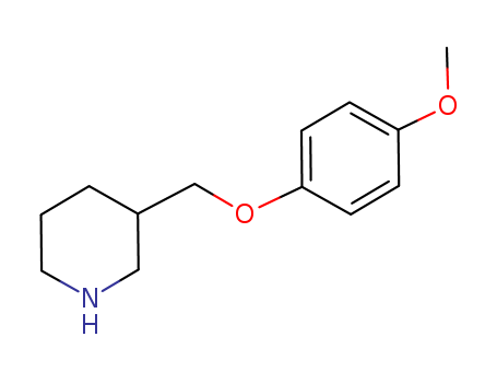 3-(4-METHOXY-PHENOXYMETHYL)-PIPERIDINE