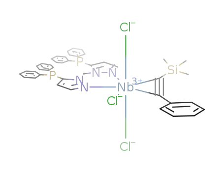 [NbCl<sub>3</sub>(C<sub>31</sub>H<sub>26</sub>N<sub>4</sub>P<sub>2</sub>)(C<sub>6</sub>H<sub>5</sub>CCSi(CH<sub>3</sub>)3)]