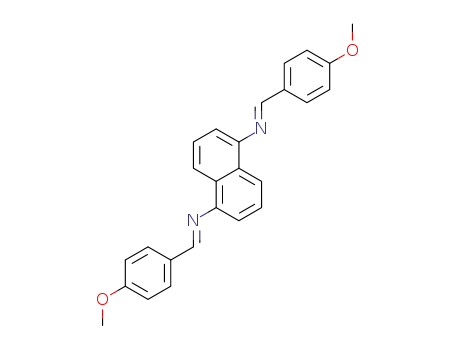 N-(4-methoxybenzylidene)-N-{5-[(4-methoxybenzylidene)amino]-1-naphthyl}amine