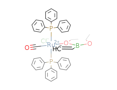 RuCl(triphenylphosphine)2(CO)(CH=CHB(OEt)2)