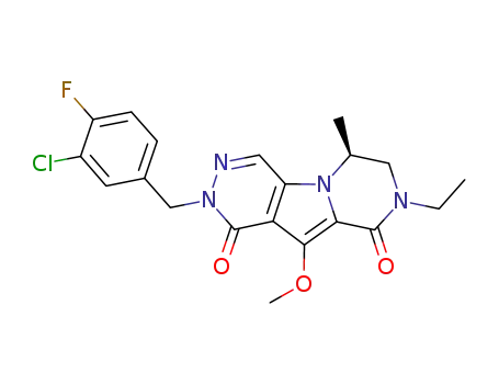 C<sub>20</sub>H<sub>20</sub>ClFN<sub>4</sub>O<sub>3</sub>