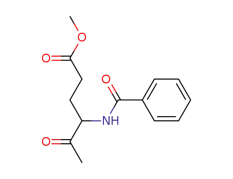 4-Benzoylamino-5-oxo-hexanoic acid methyl ester