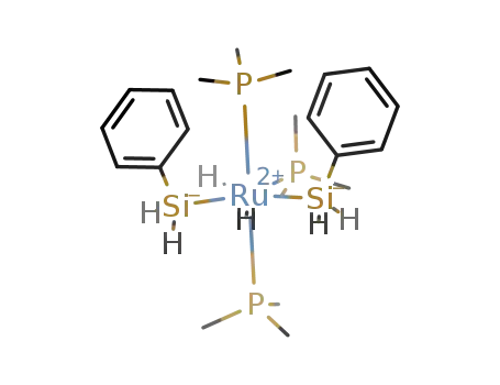 (PMe<sub>3</sub>)3Ru(SiH<sub>2</sub>Ph)2(H)2