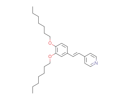 3',4'-di-n-heptyloxy-4-stilbazole