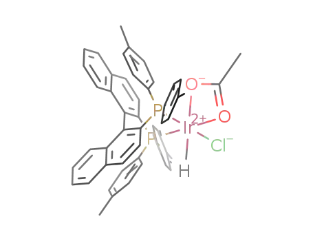 hydrido(acetato)[(S)-2,2'-bis(di-4-tolylphosphino)-1,1'-binaphthyl]chloroiridium(III)