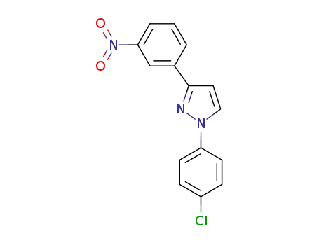 1-(4-chlorophenyl)-3-(3-nitrophenyl)-1H-pyrazole