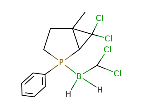 6,6-dichloro-1-methyl-4-phenyl-4-phosphabicyclo[3.1.0]hexane-dichloromethylborane