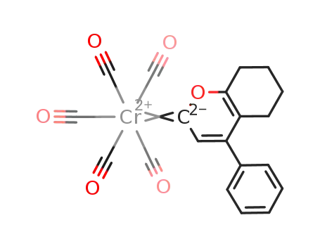 pentacarbonyl(4-phenyl-5,6-cyclohexeno-2H-pyran-2-ylidene)chromium