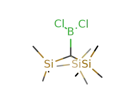 Molecular Structure of 124408-70-4 (Borane, dichloro[tris(trimethylsilyl)methyl]-)