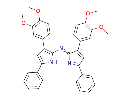 [3-(3,4-dimethoxyphenyl)-5-phenyl-1H-pyrrol-2-yl][3-(3,4-dimethoxyphenyl)-5-phenylpyrrol-2-ylidene]amine