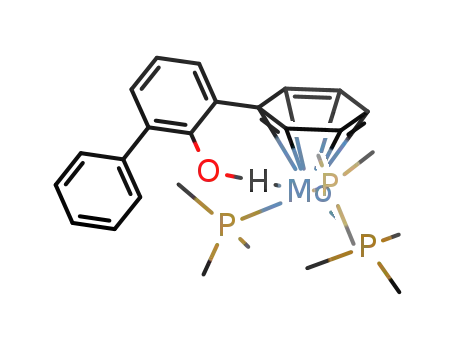 Mo(P(CH3)3)3(η6-C6H5C6H3(C6H5)OH)
