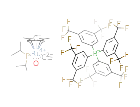 [Cp(*)Ru=C=CH<sub>2</sub>(CO)(PMe(i)Pr<sub>2</sub>)][B(3,5-C<sub>6</sub>H<sub>3</sub>(CF<sub>3</sub>)2)4]