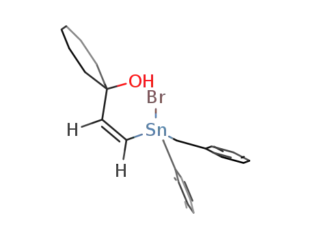 (Z)-1-[2-(dibenzylbromostannyl)vinyl]-1-cyclooctanol