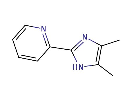 피리딘, 2-(4,5-디메틸-1H-이미다졸-2-일)-
