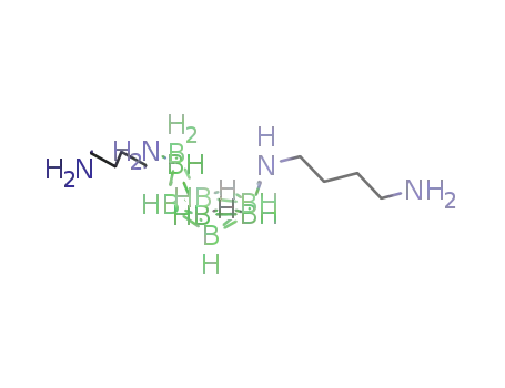 (4-aminobutylamine)-(N-aminobutyl)azanonaborane<sup>(11)</sup>