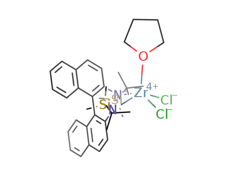 [(2,2'-bis(tert-butyldimethylsilylamido)-1,1'-binaphthyl)ZrCl<sub>2</sub>(THF)]